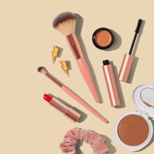 makeup, brushes and accessories