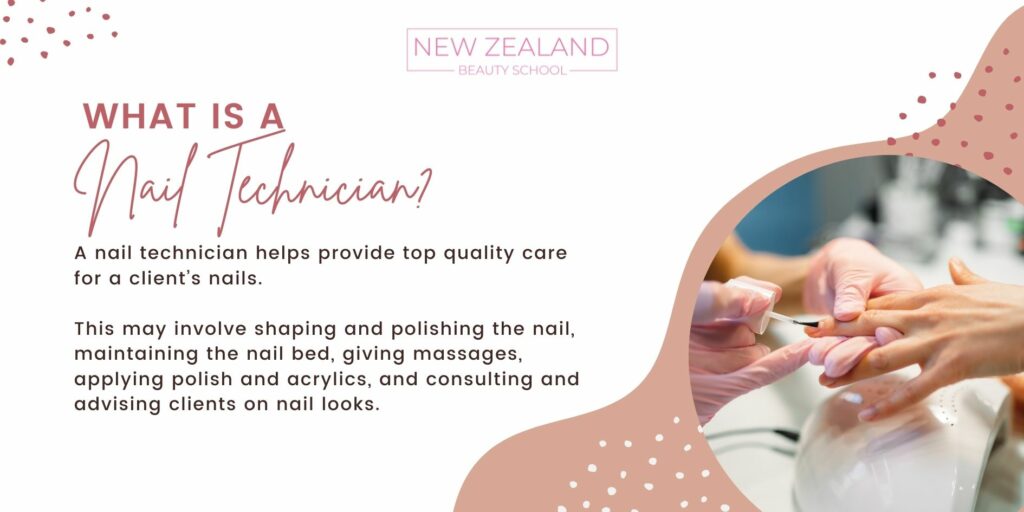 What is a nail technician infographic