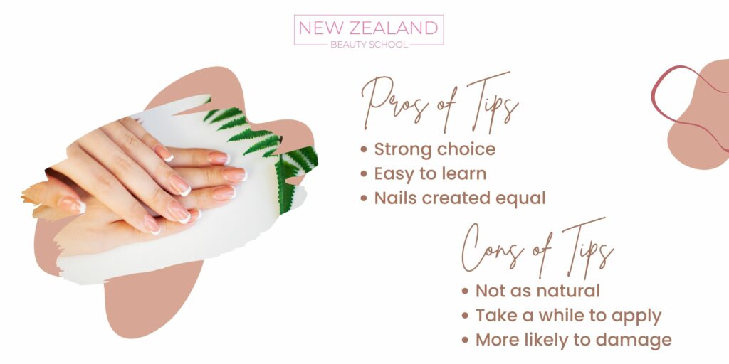 Tips pros and cons infographic