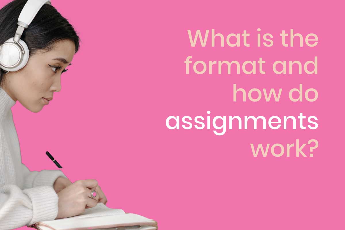 What is the format and how do the assignments work?