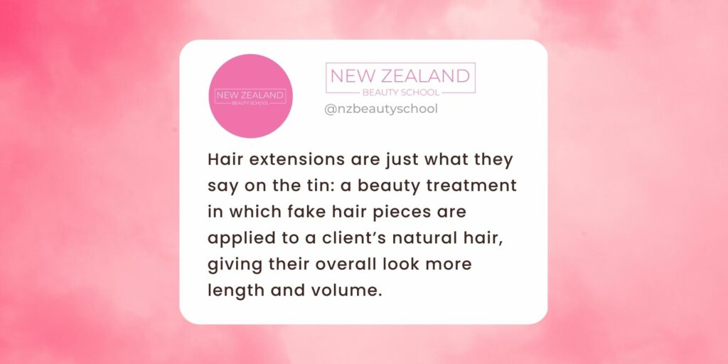 What types of hair extensions are there and how to price them