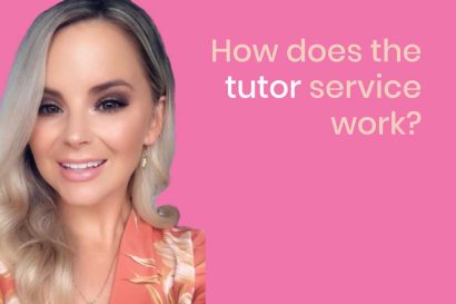 How does the tutor service work?