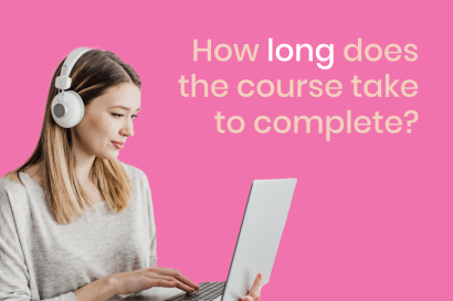 How long does the course take to complete graphic