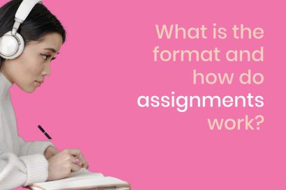What is the format and how do the assignments work?